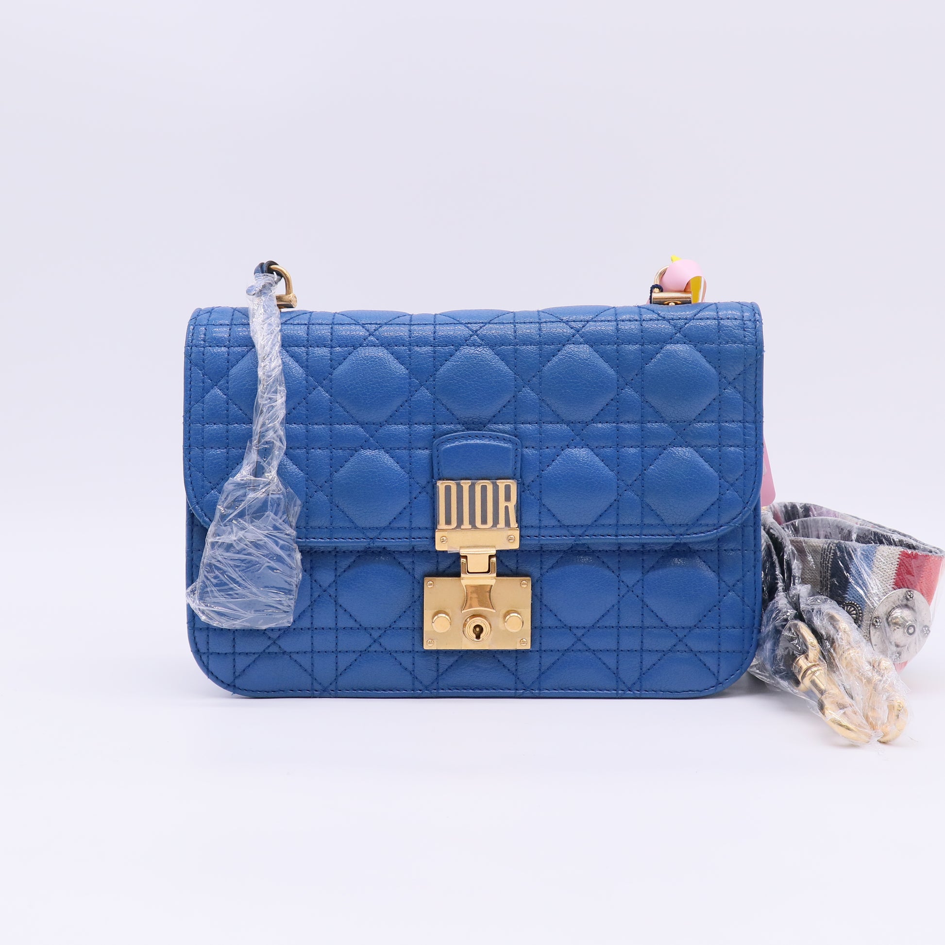 Dioraddict Flap Bag Cannage Quilt Lambskin Medium twins LDJ5569