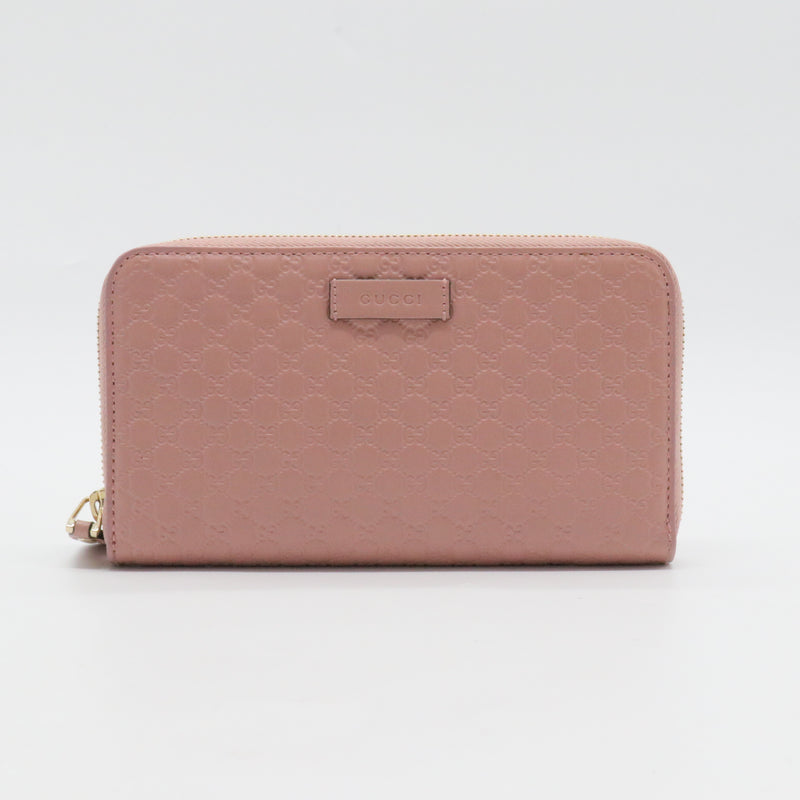 Gucci Microguccissima Zip Around Wallet