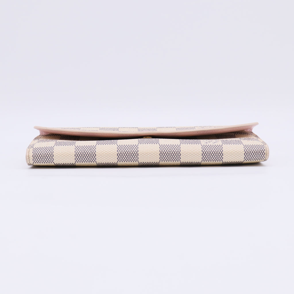 Damier Azur Canvas Emilie Wallet W22474