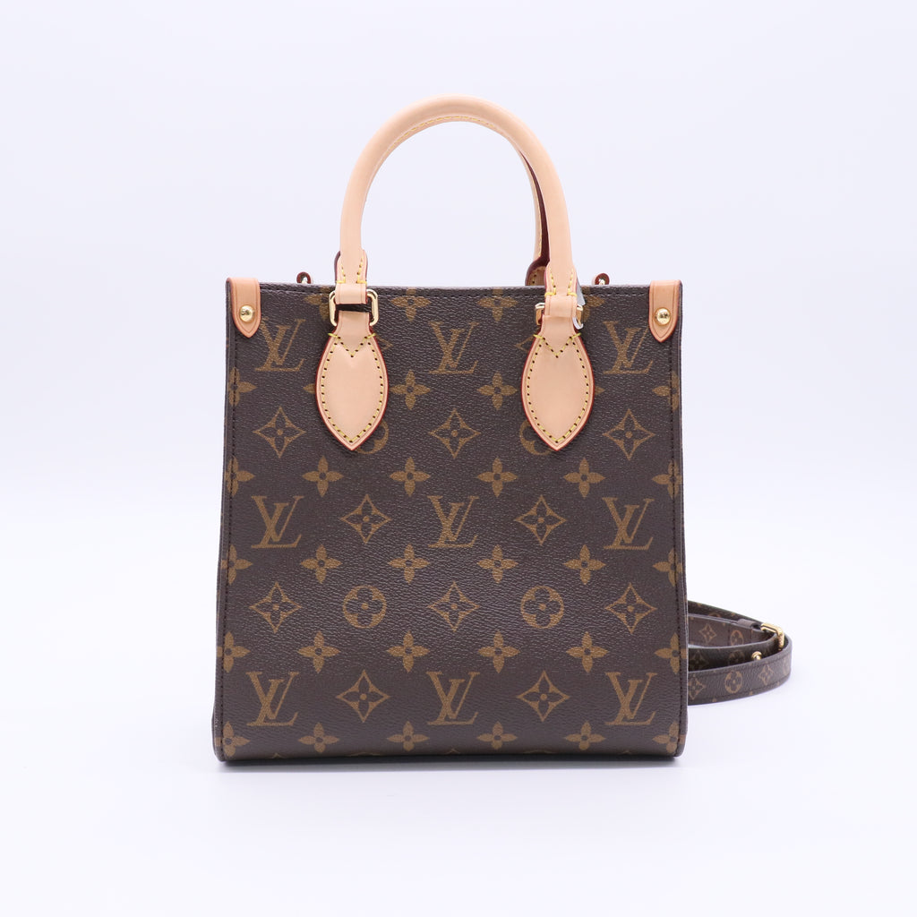 Louis Vuitton  Sac Plat NM Bag Monogram Canvas BB J2154 Twins