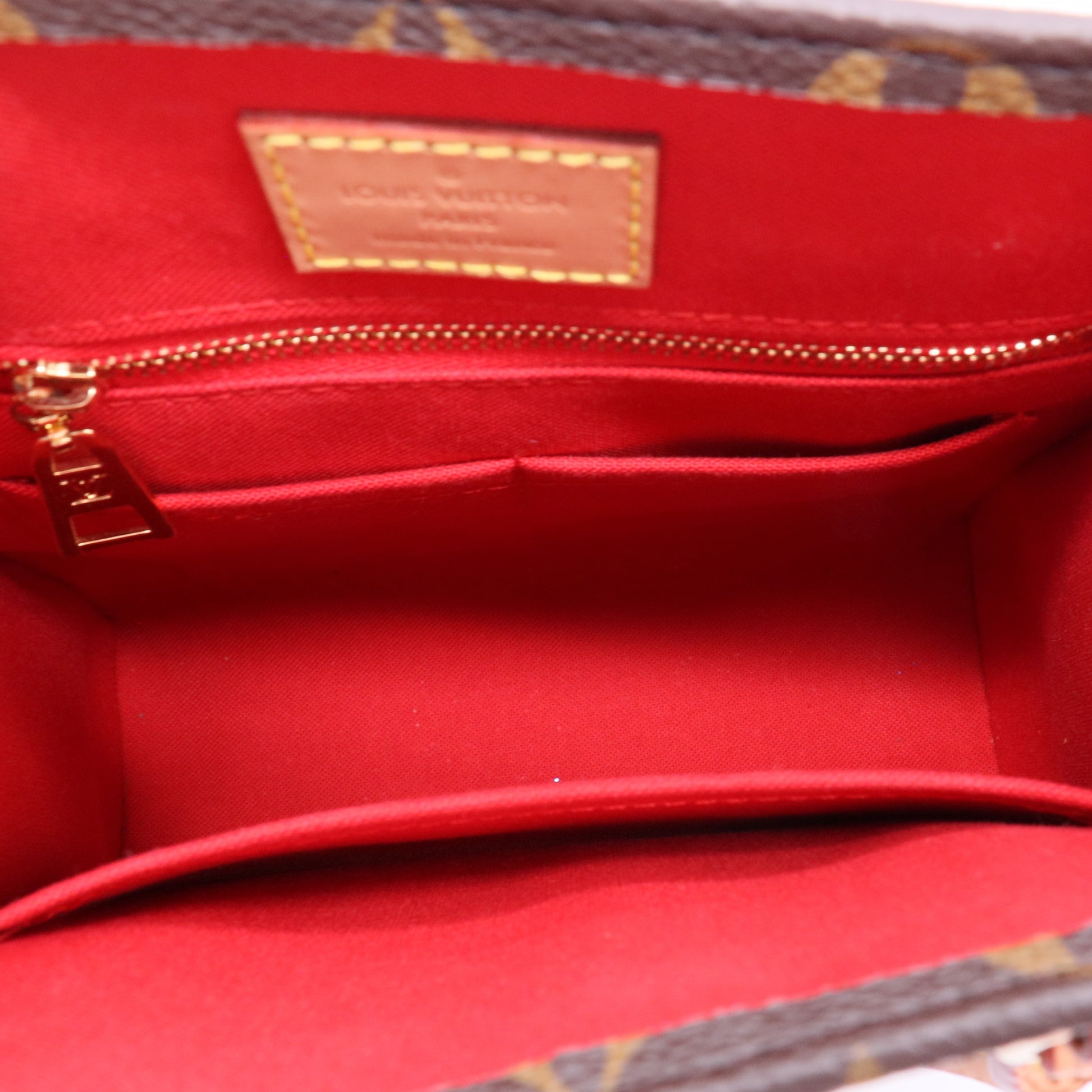 Louis Vuitton  Sac Plat NM Bag Monogram Canvas BB J2154 Twins