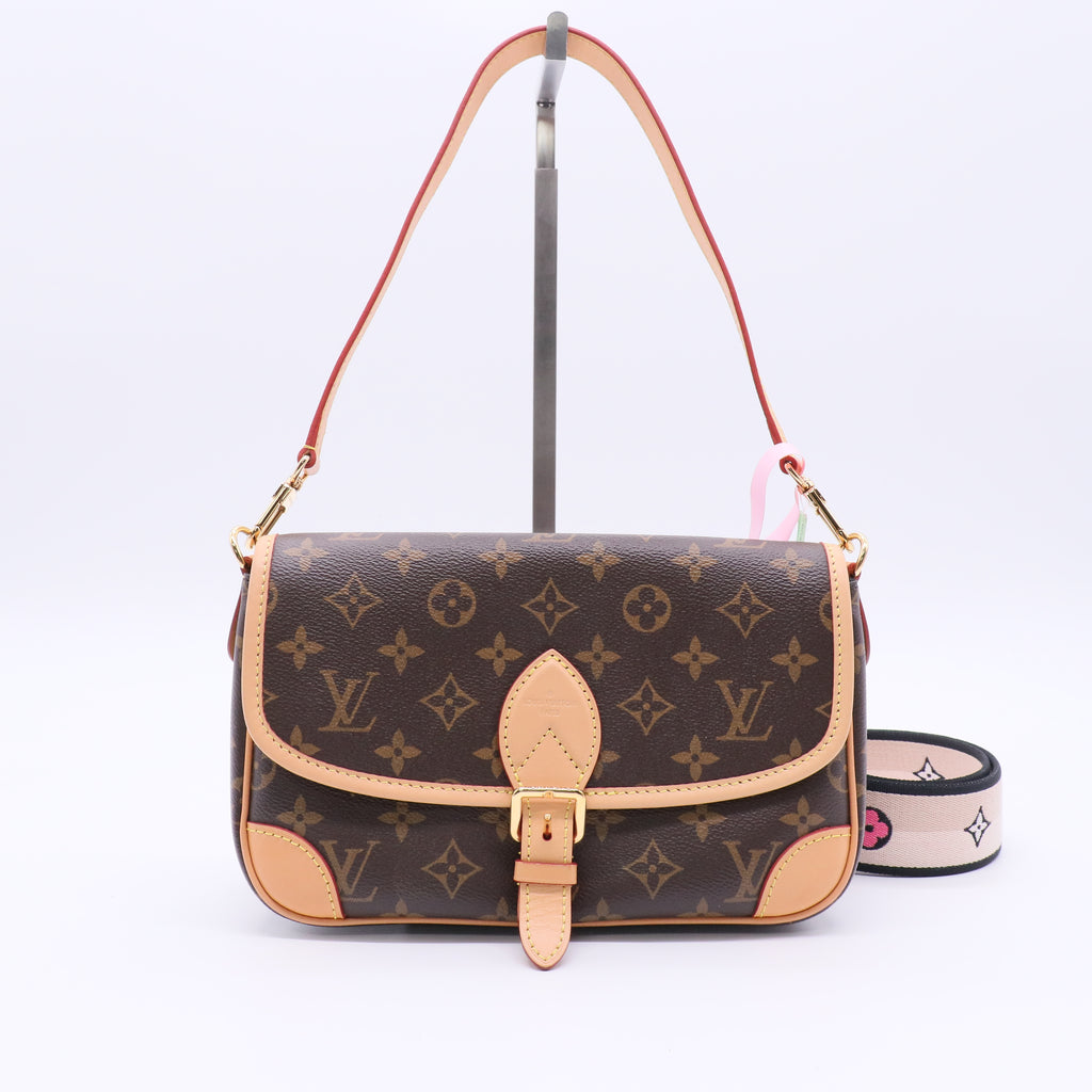 Louis Vuitton Diane NM Handbag Monogram Canvas J2152 Twins