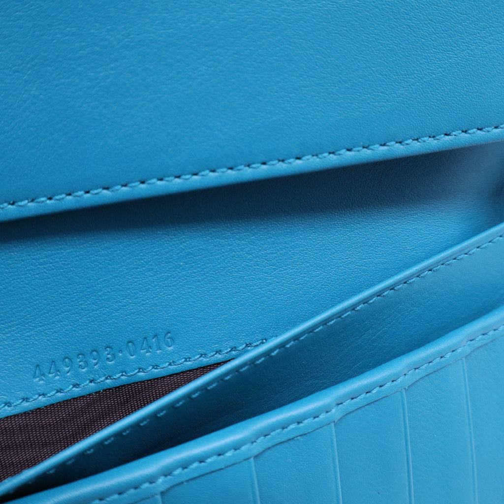 Gucci Diamond Bifold Long Wallet W20829