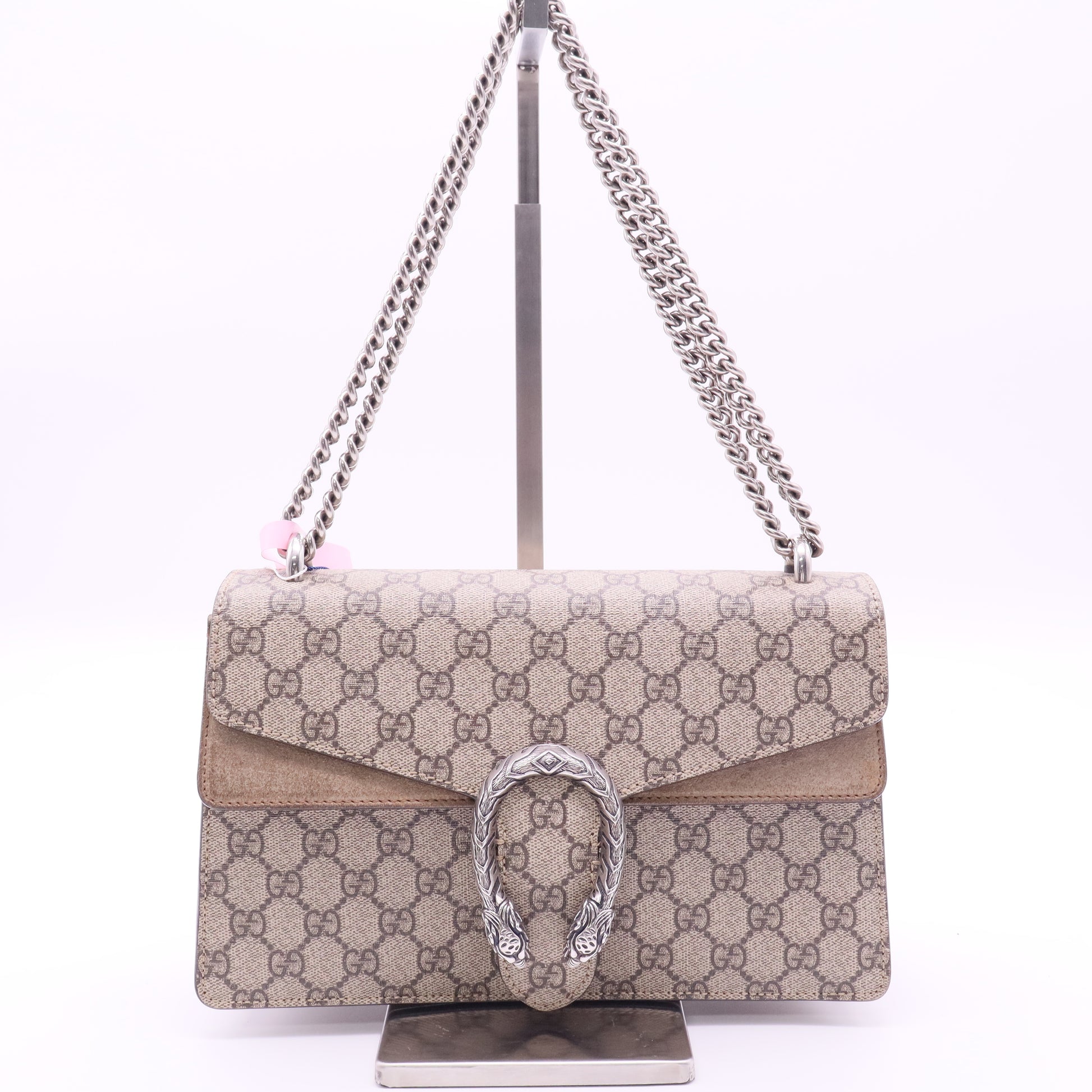 Dionysus Bag GG Coated Canvas Medium Twins