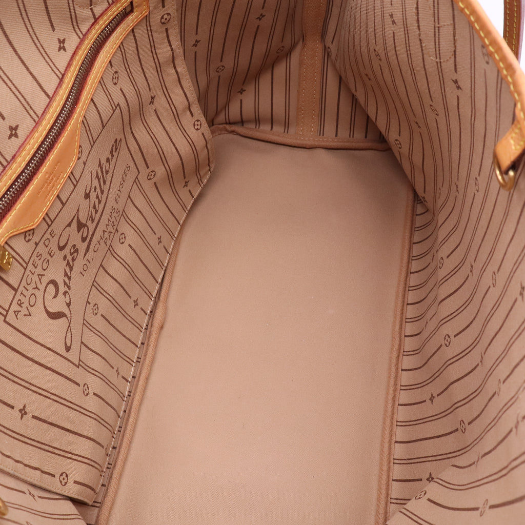 Louis Vuitton Neverfull GM Monogram Canvas Tote Bag twins