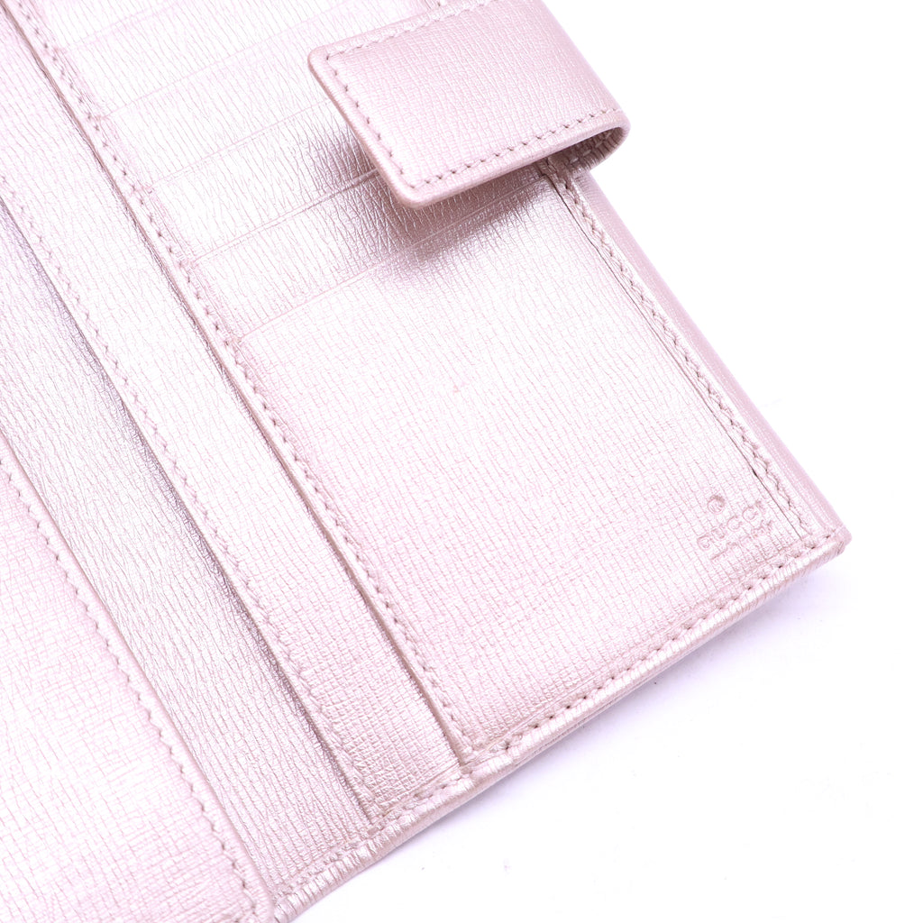 Lovely Leather Long Wallet Pink W20694