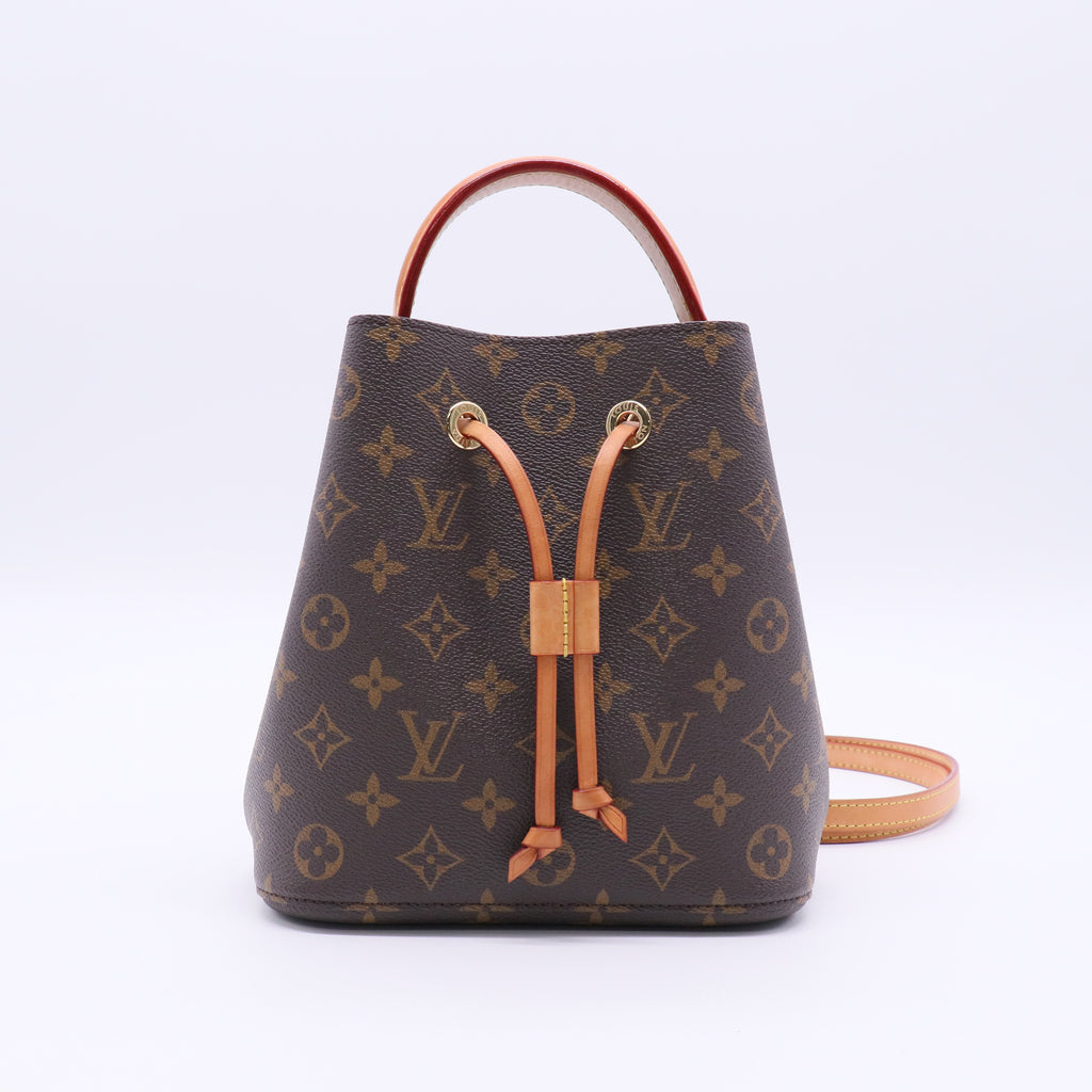 NeoNoe Handbag Monogram Canvas BB Twins