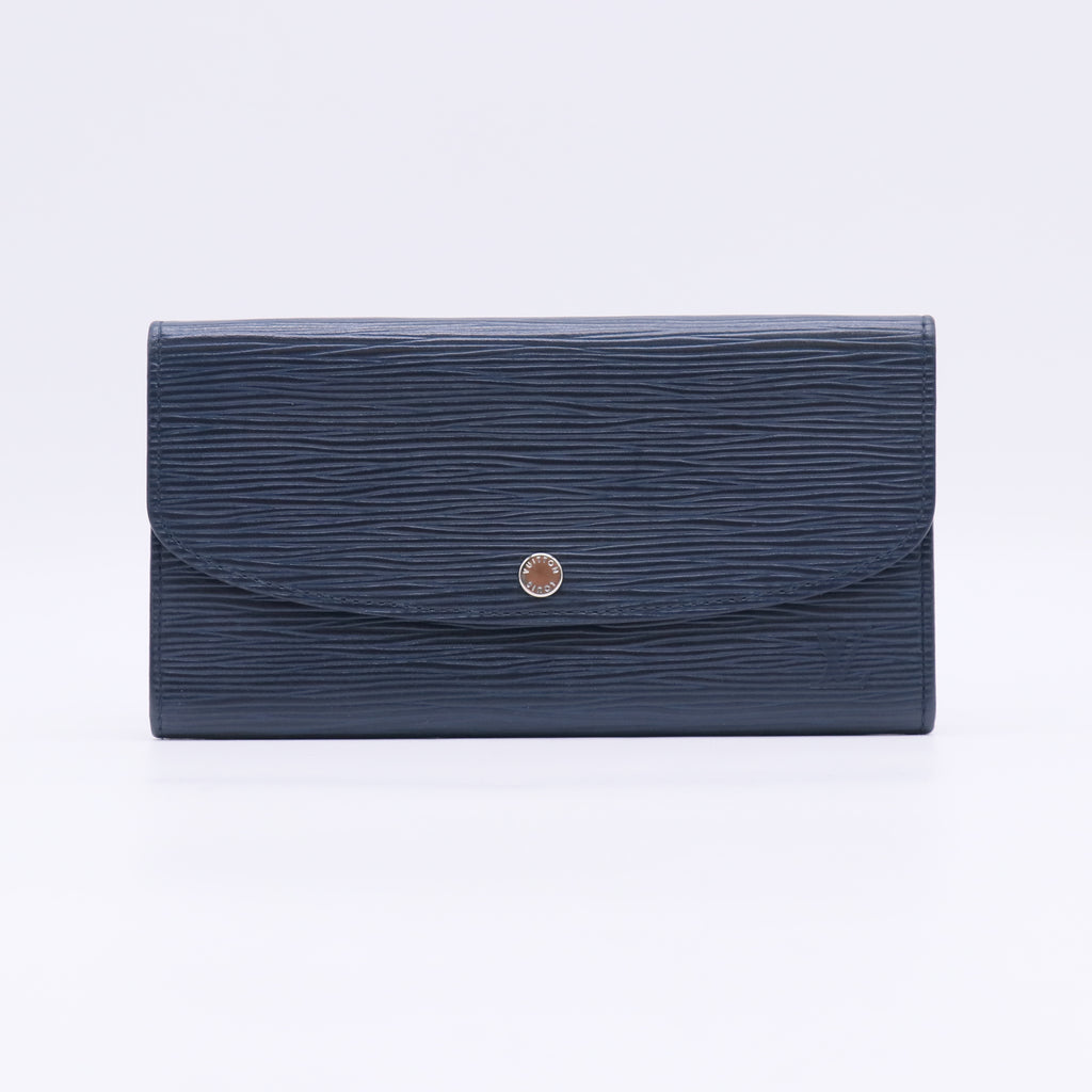 Epi Emilie Wallet Indigo W22489