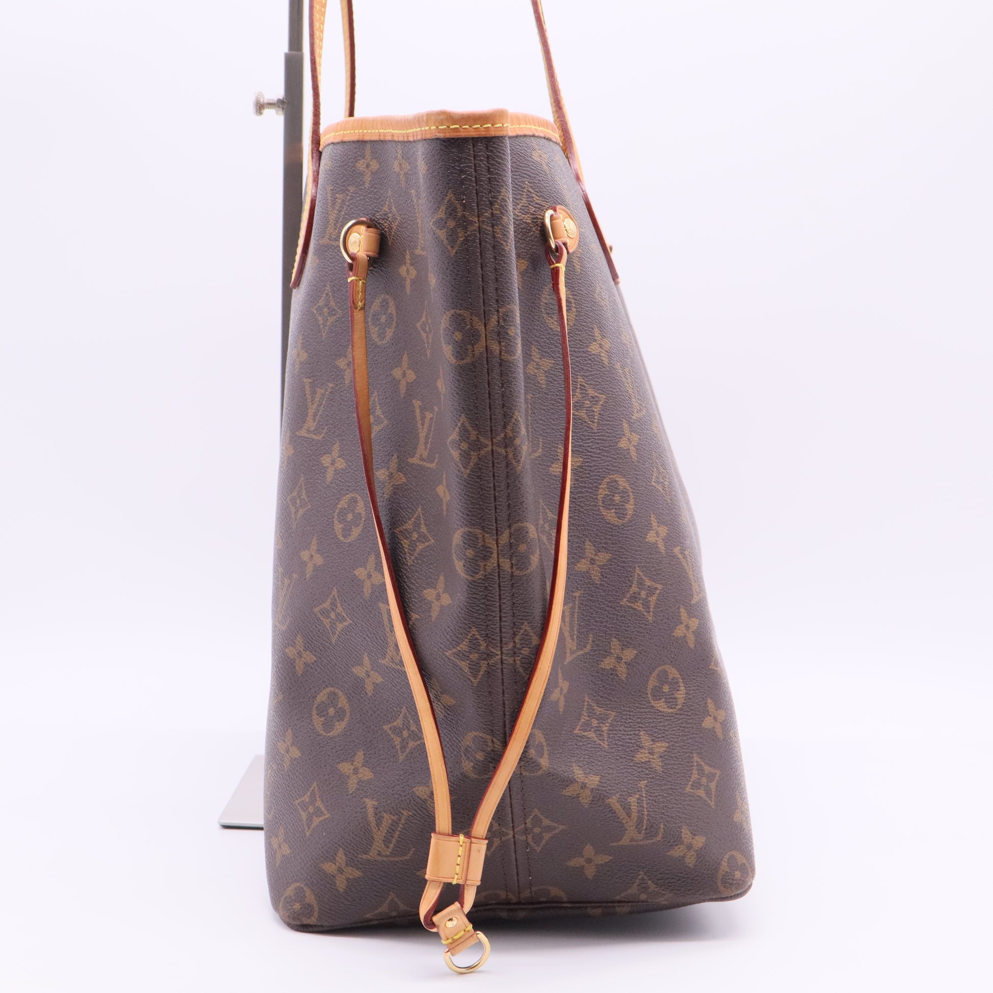 Louis Vuitton Neverfull GM Monogram Canvas Tote Bag twins
