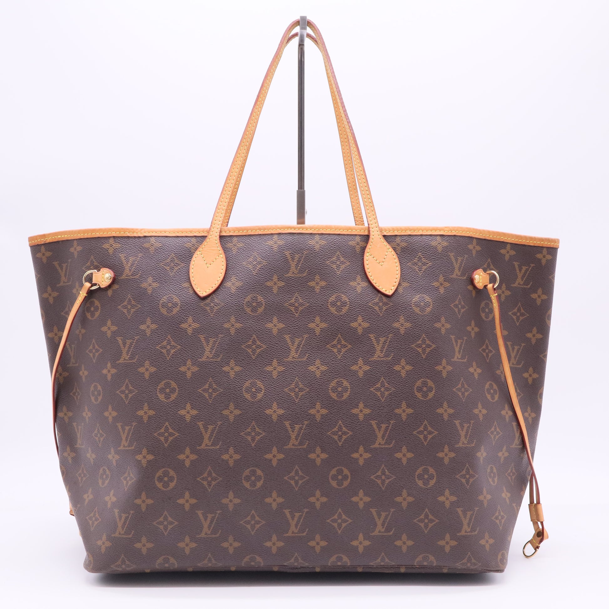 Louis Vuitton Neverfull GM Monogram Canvas Tote Bag twins