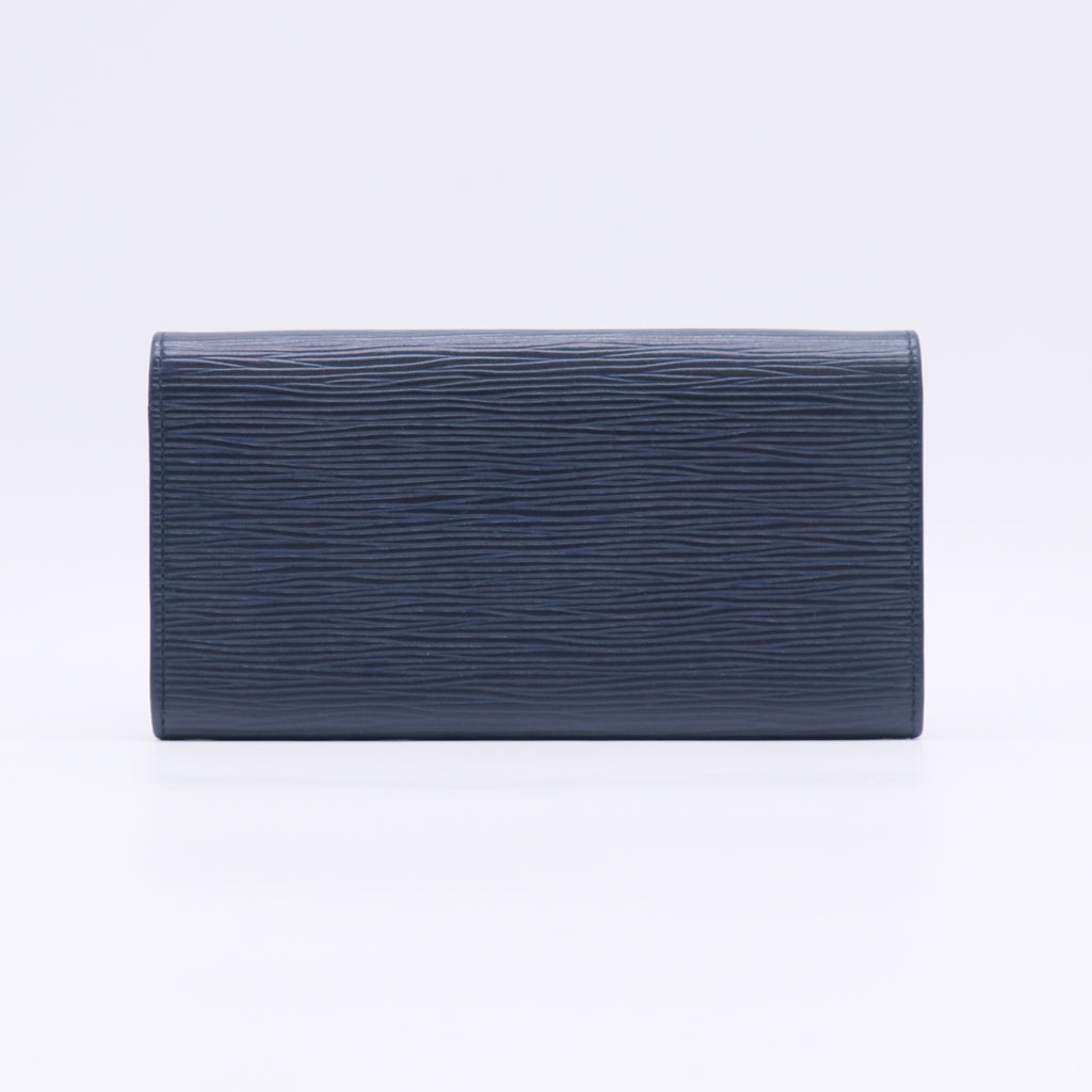Epi Emilie Wallet Indigo W22489