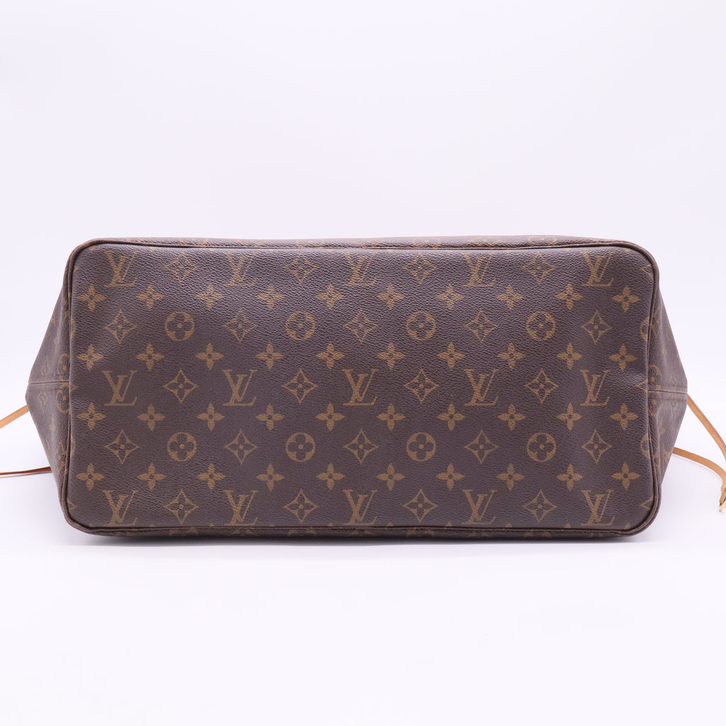 Louis Vuitton Neverfull GM Monogram Canvas Tote Bag twins