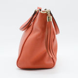 Soho Convertible Top Handle Bag Leather Small