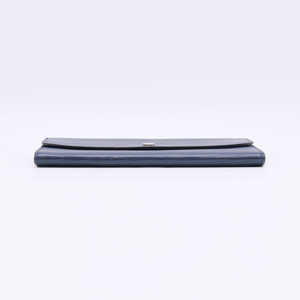Epi Emilie Wallet Indigo W22489