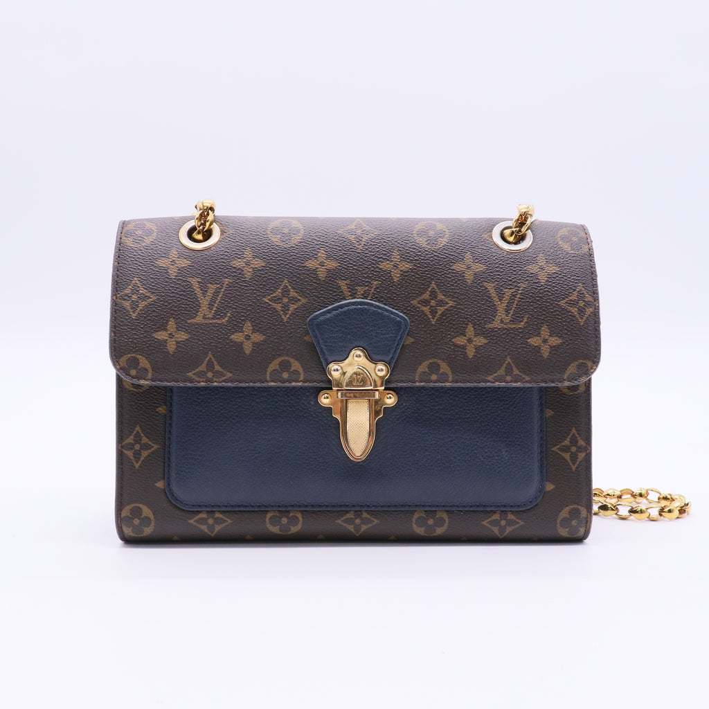 Victoire Handbag Monogram Canvas and Leather LDJ2158 Twins