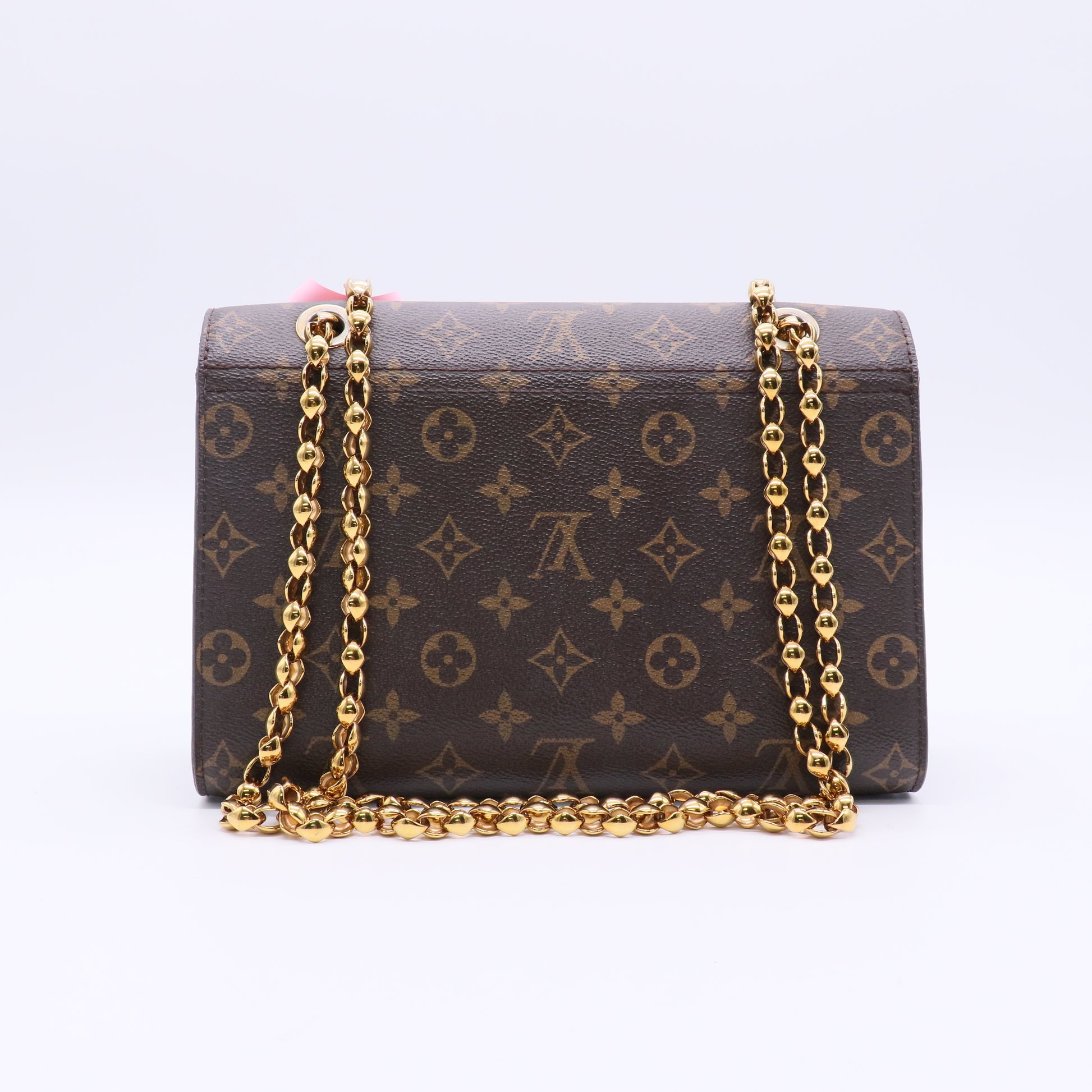 Victoire Handbag Monogram Canvas and Leather LDJ2158 Twins