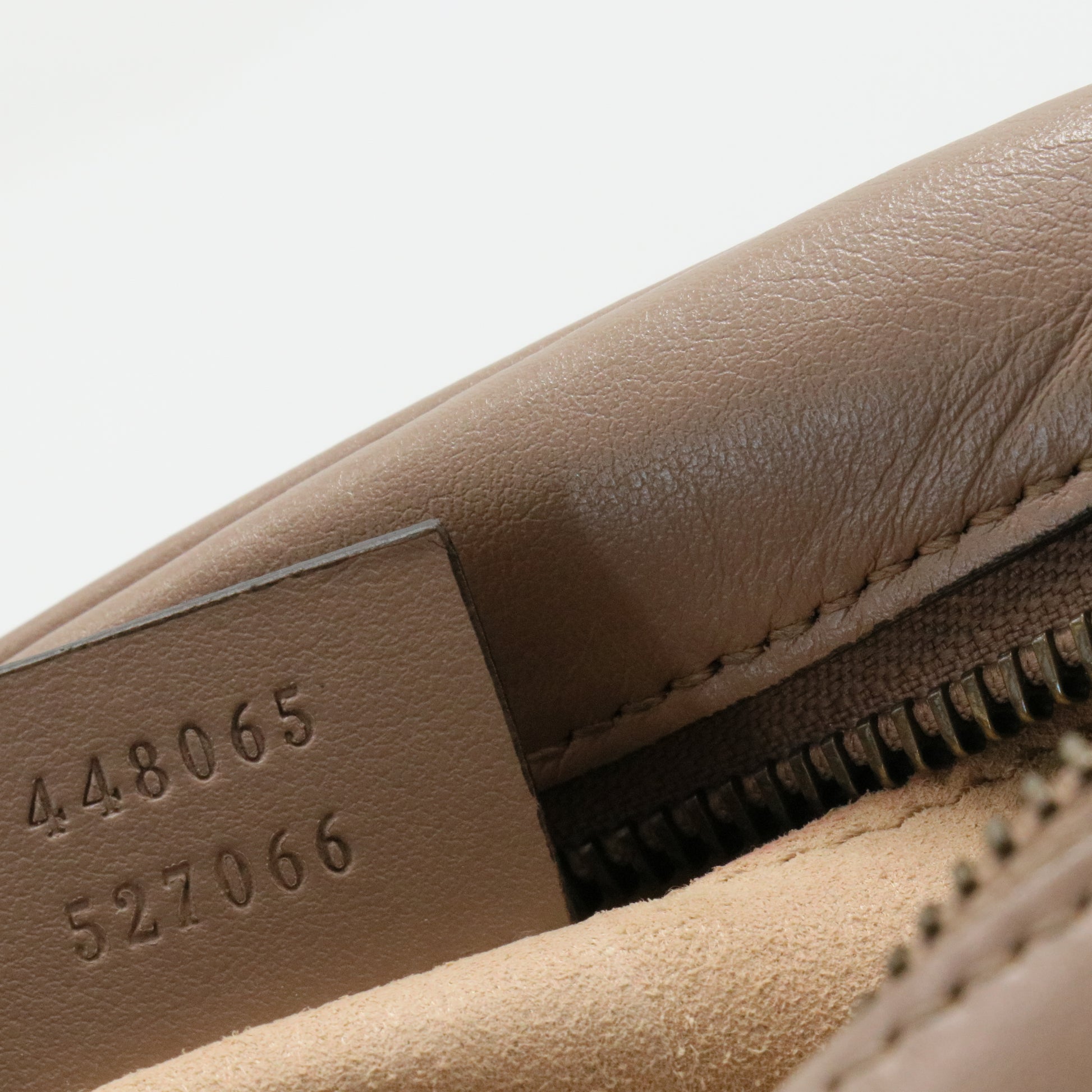 Calfskin Matelasse Mini GG Marmont Chain Shoulder Bag Porcelain Rose