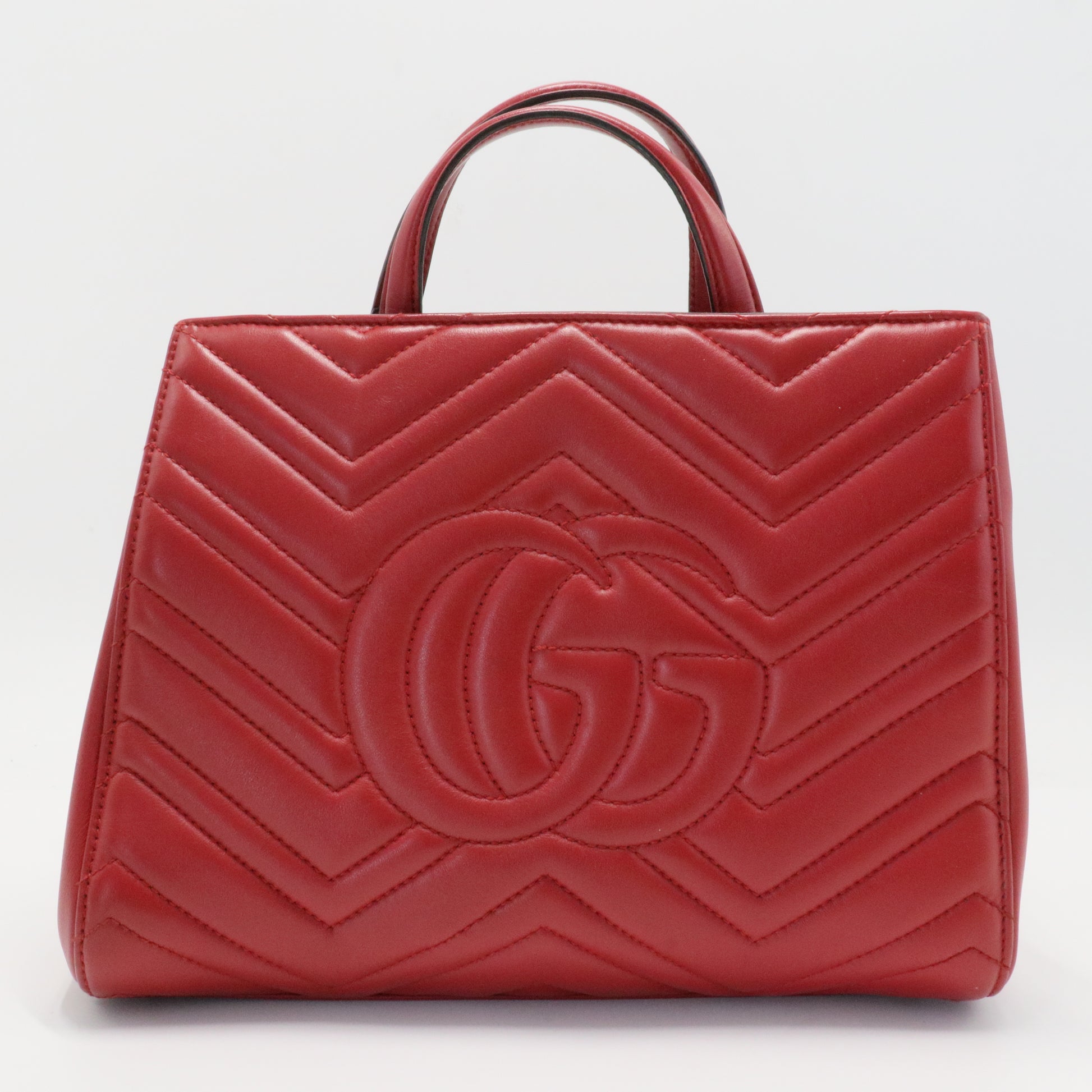 GG Marmont Tote Matelasse Leather Small