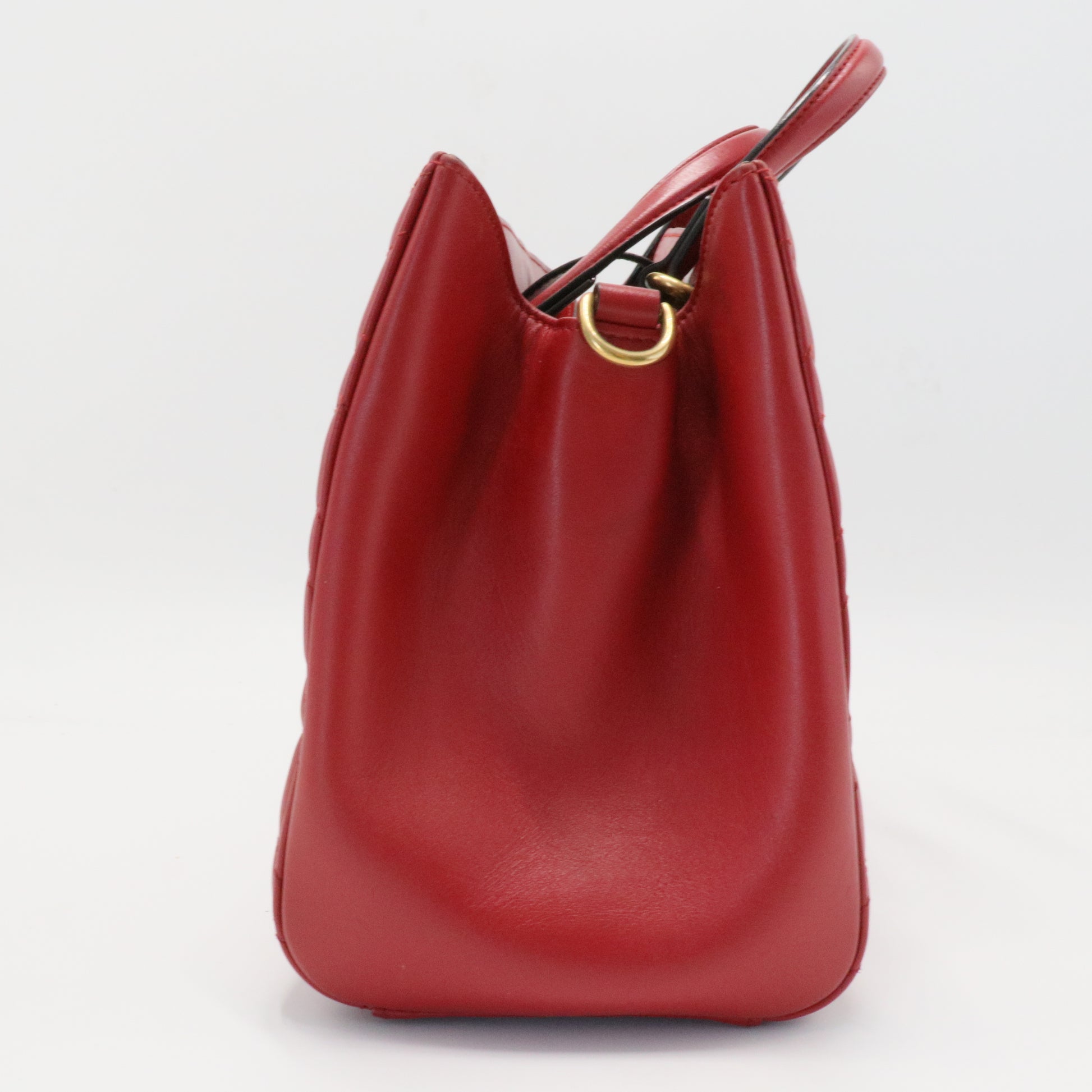 GG Marmont Tote Matelasse Leather Small