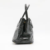 Vitello Shine Trapu Matelassé Leather Tote