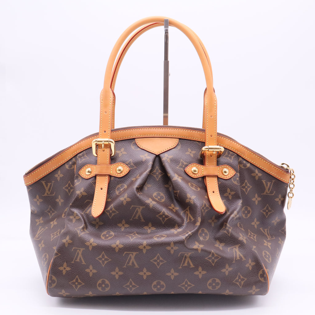 Louis Vuitton Tivoli GM handbag brown brown twins