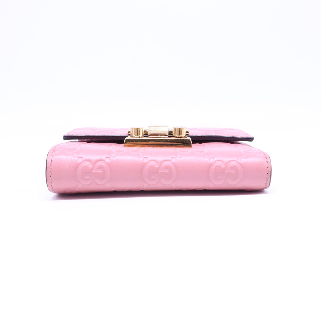 Padlock compact wallet W20735