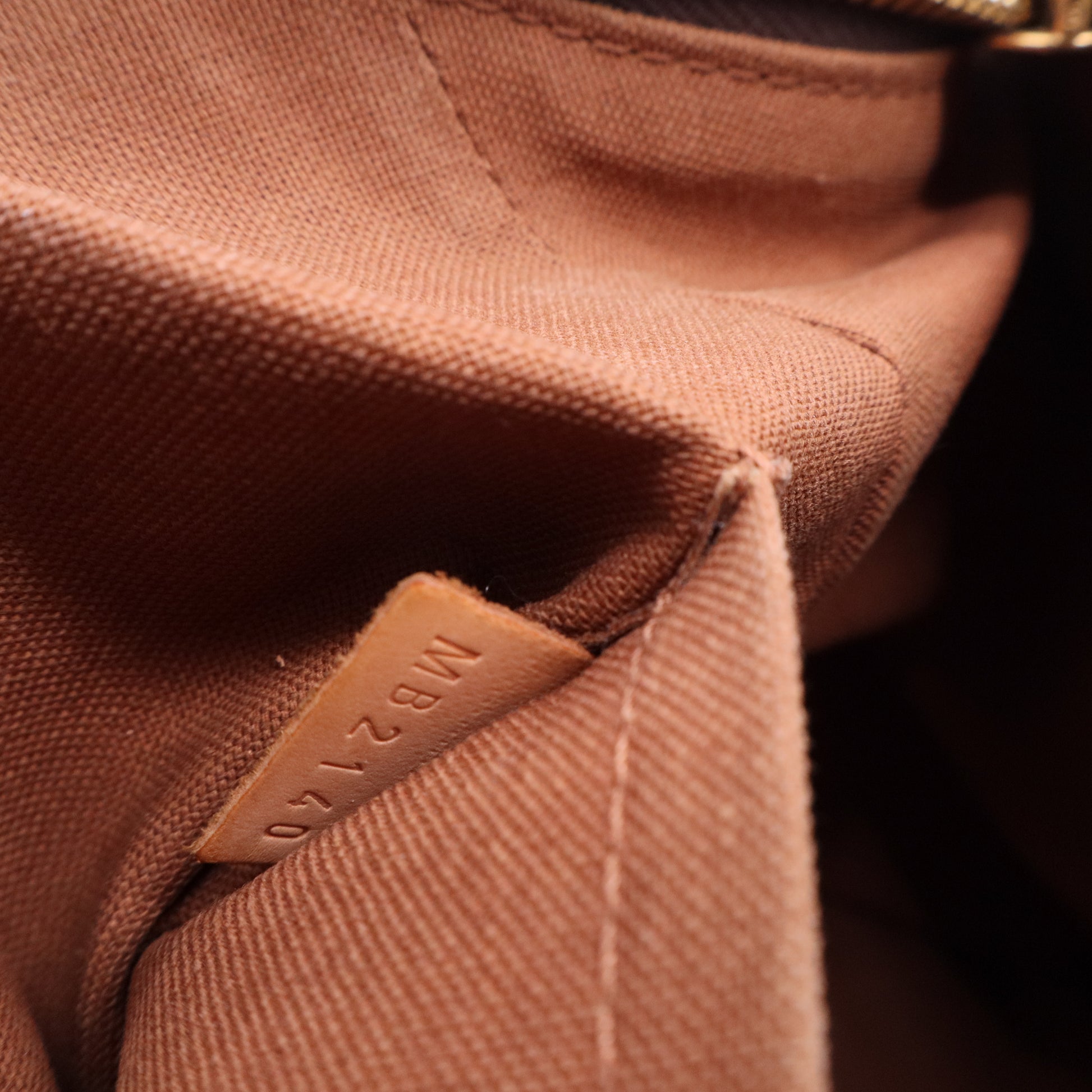 Louis Vuitton Tivoli GM handbag brown brown twins