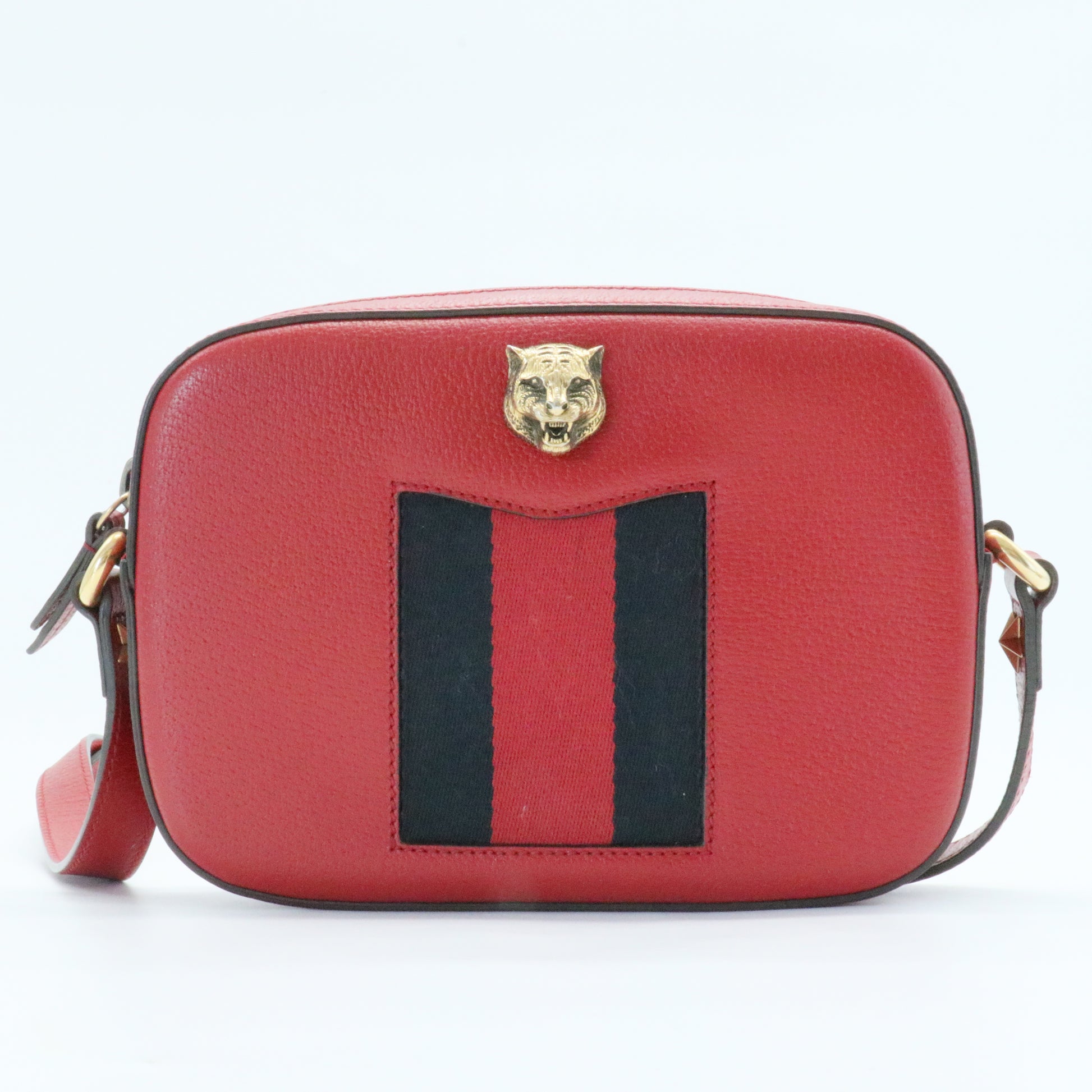 Animalier Disco Handbag Leather Small