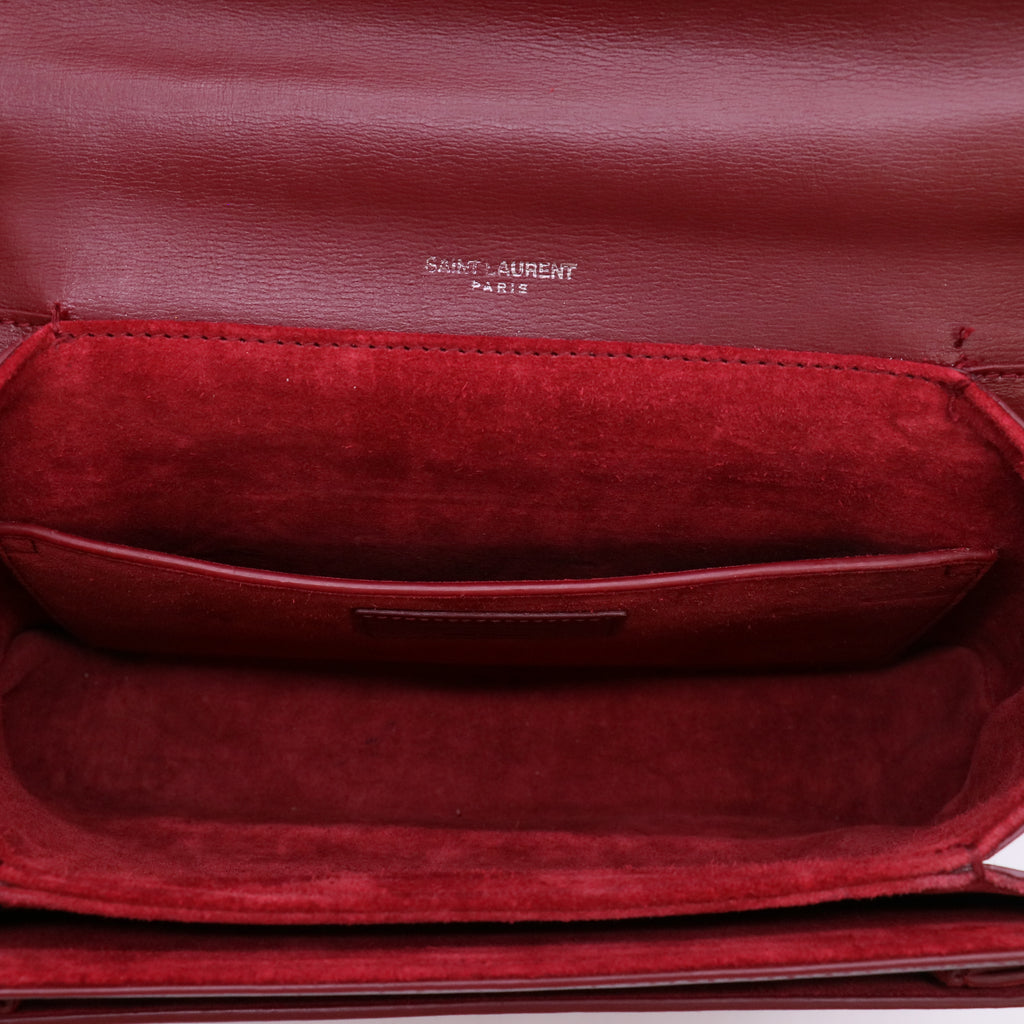 Saint Laurent  Leather Bellechasse Small twins LDJ5587