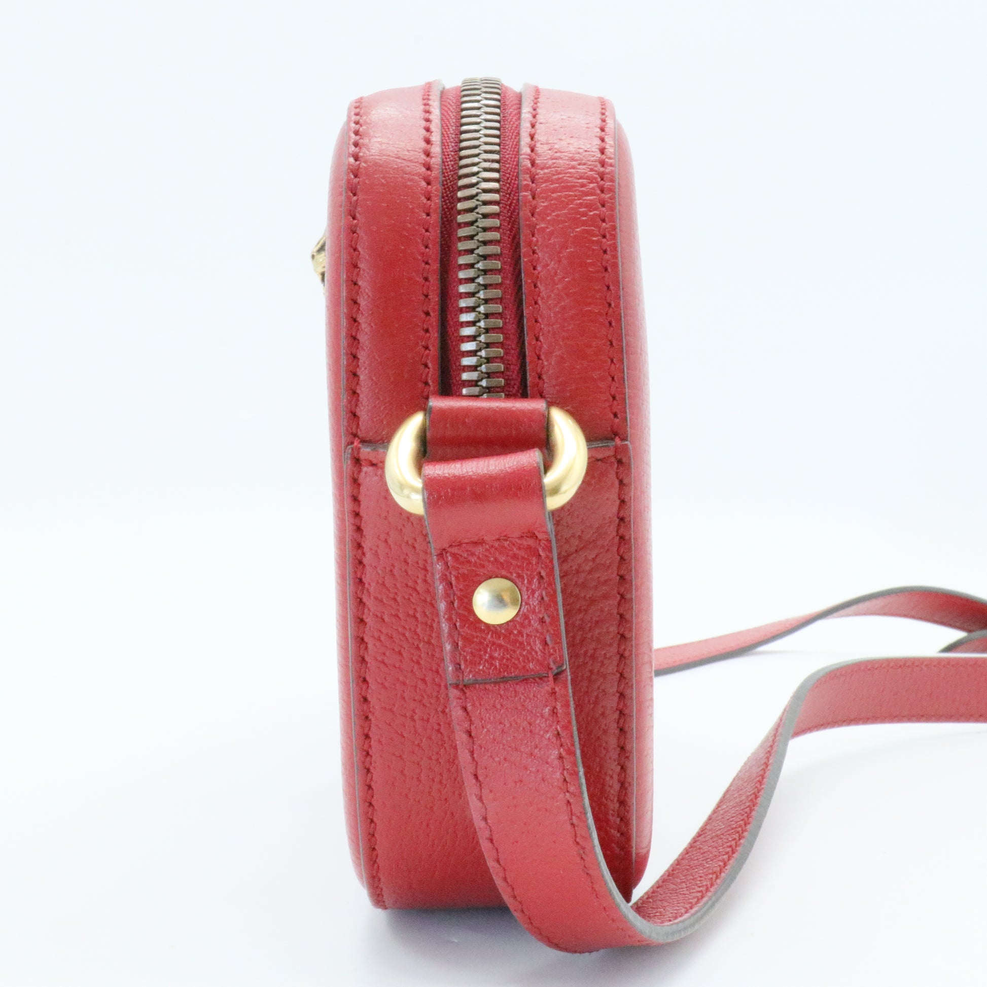 Animalier Disco Handbag Leather Small