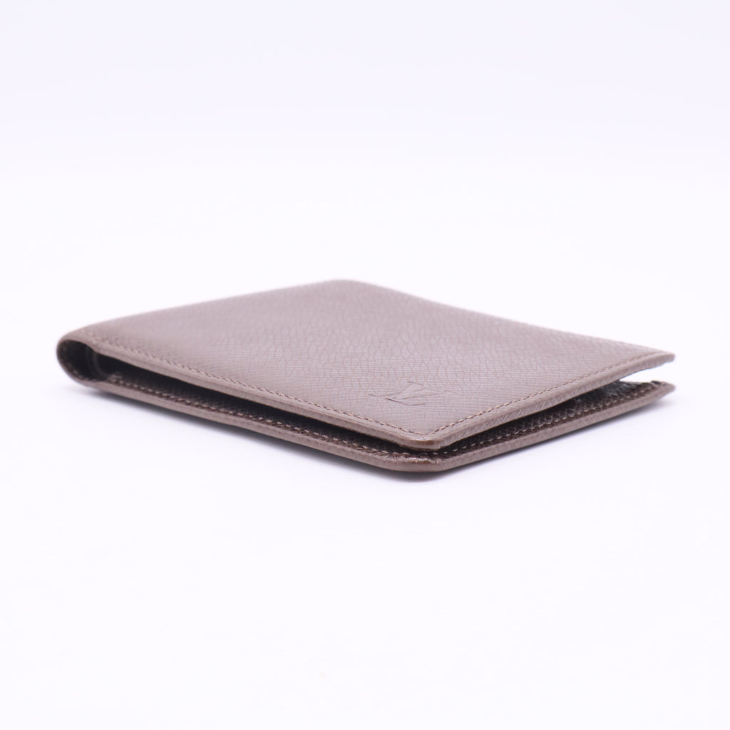 Multiple Wallet Taiga Leather Twins