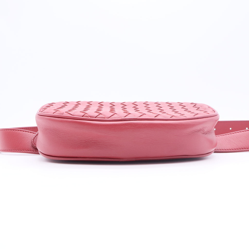 Zip Belt Bag Intrecciato Nappa
