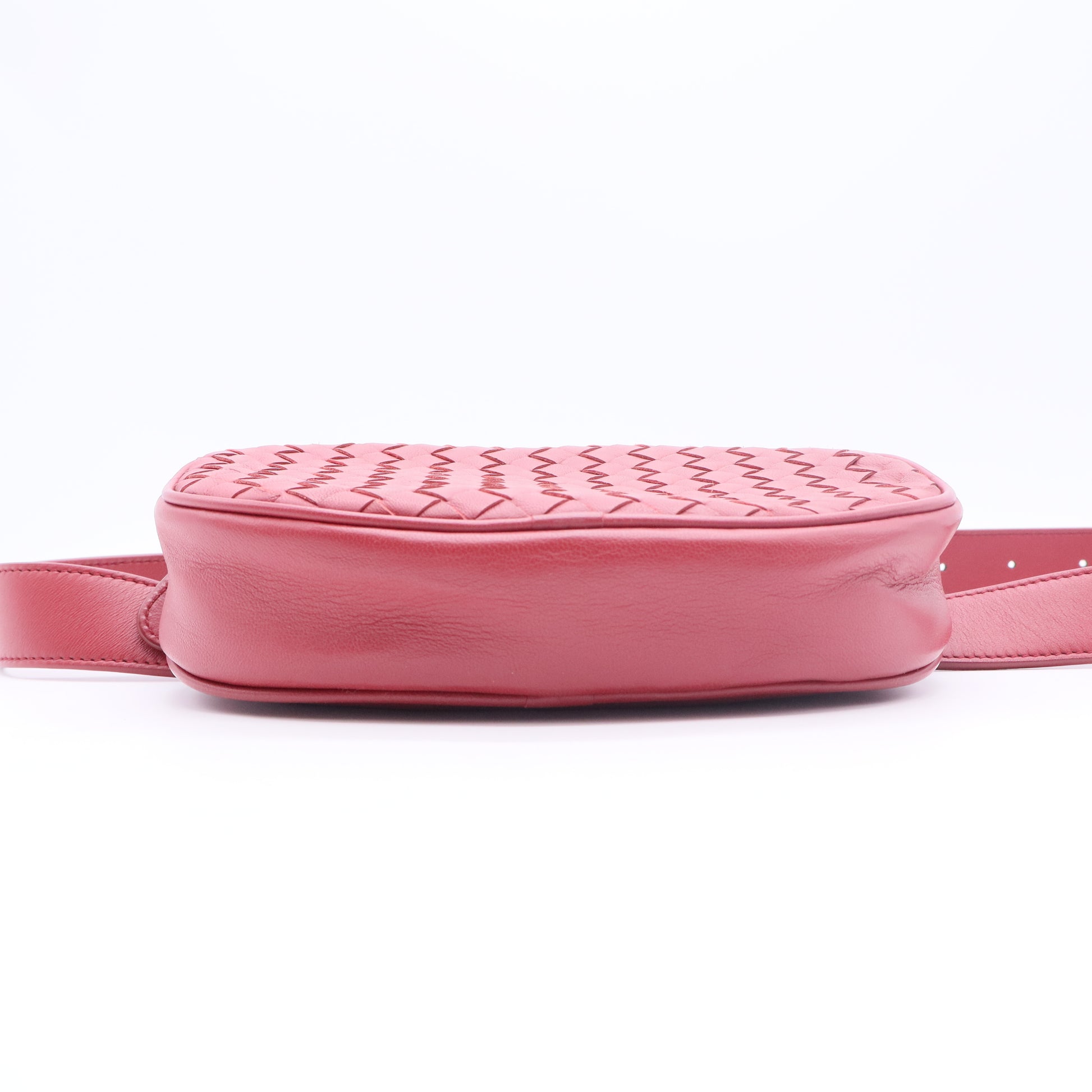 Zip Belt Bag Intrecciato Nappa