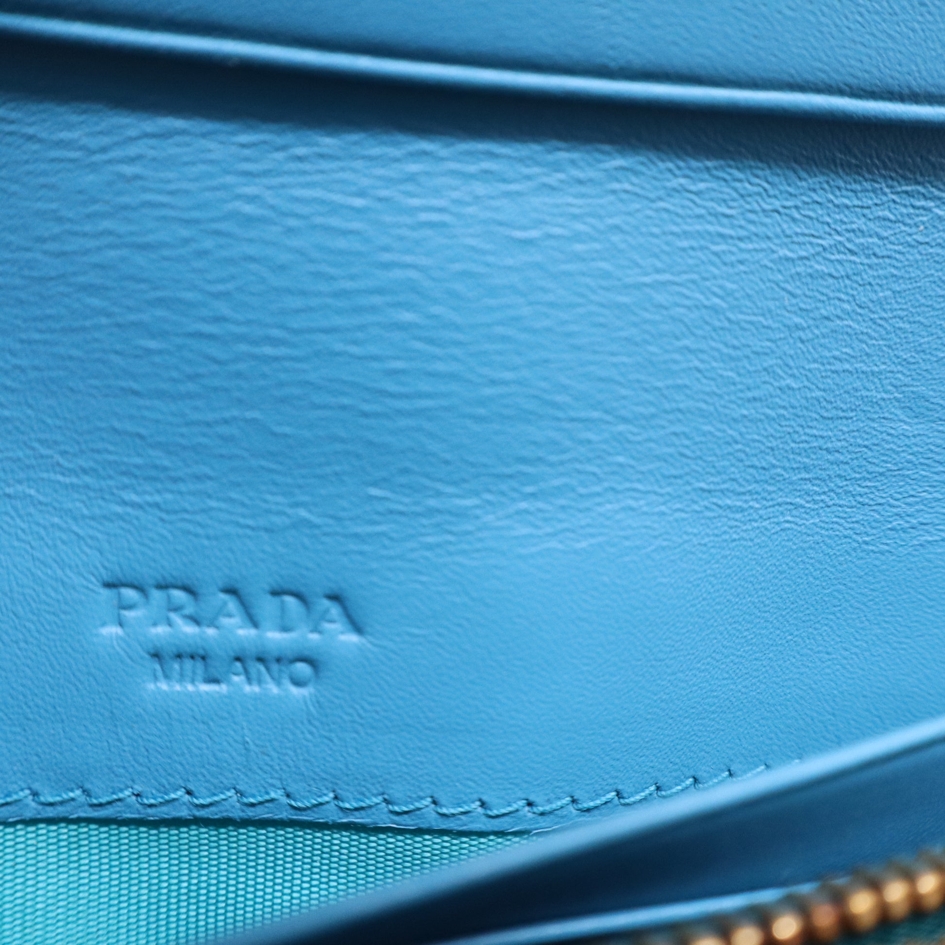 Saffiano Triangle Continental Flap Travel Wallet Mare