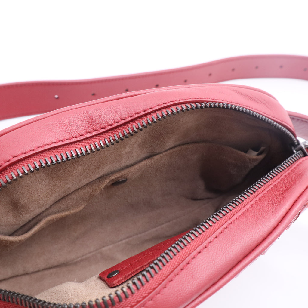Zip Belt Bag Intrecciato Nappa
