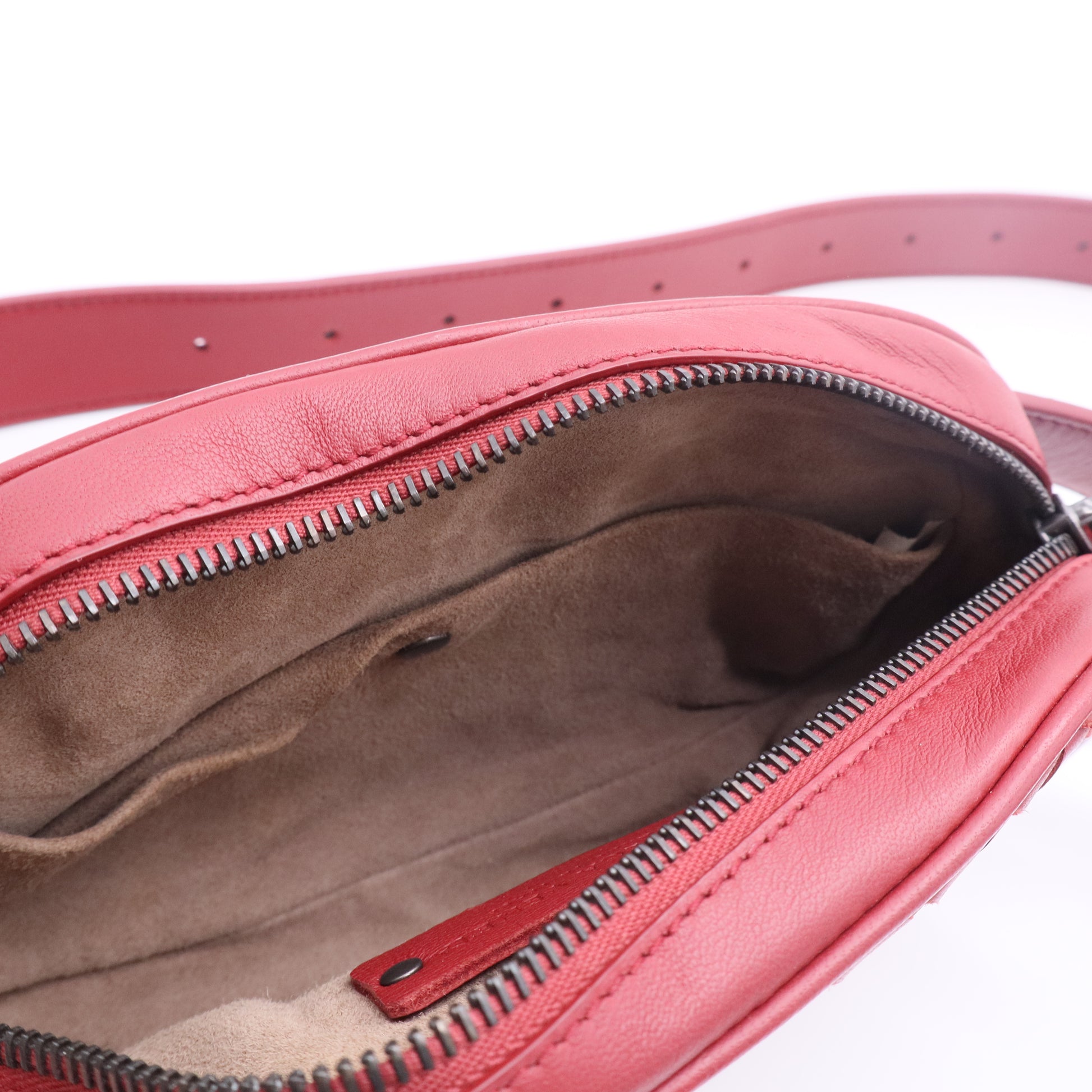 Zip Belt Bag Intrecciato Nappa