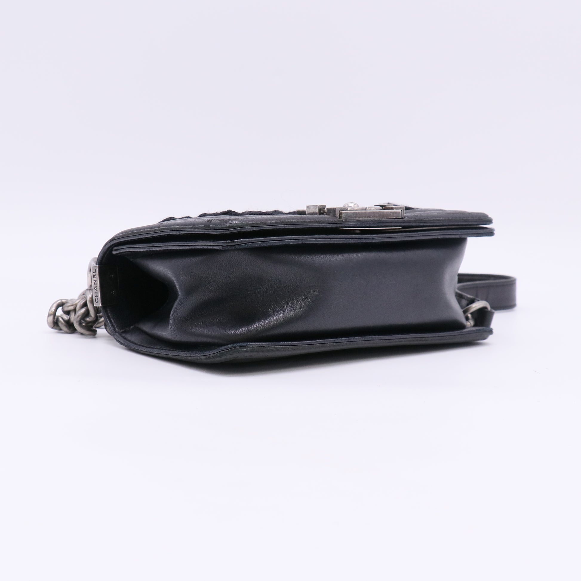 Chanel Braided Tweed Small Boy Bag twins LDJ5578