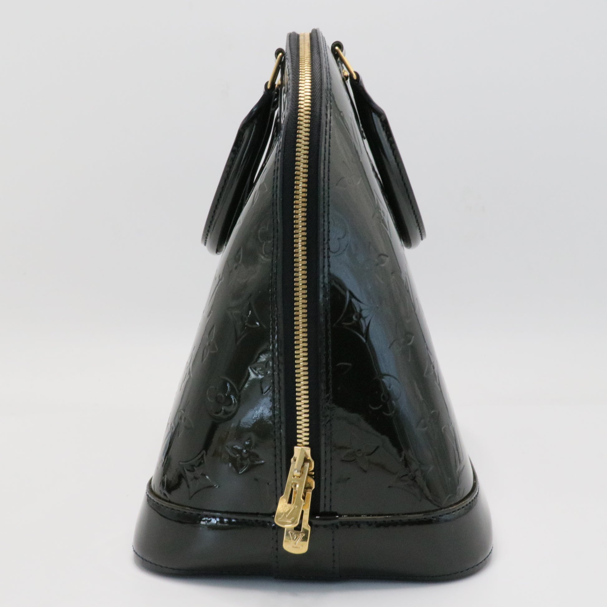 Alma Handbag Monogram Vernis GM