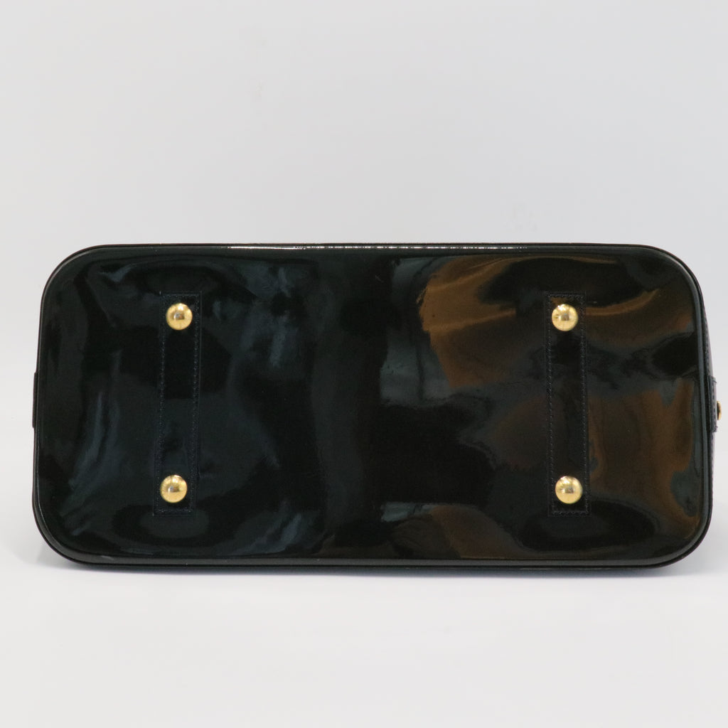 Alma Handbag Monogram Vernis GM