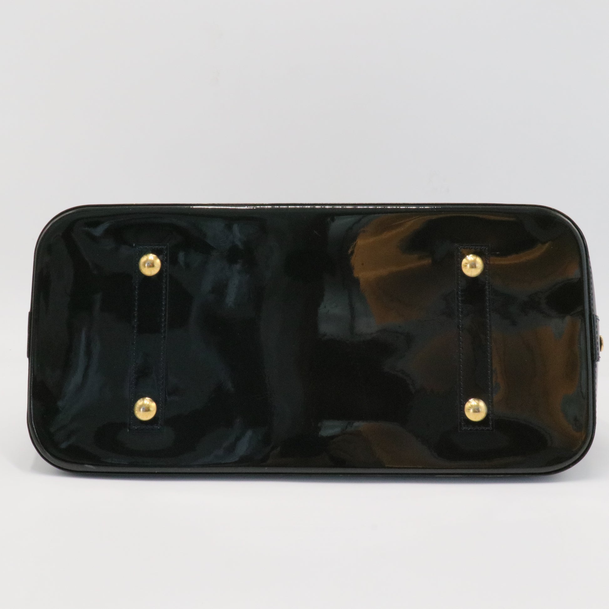 Alma Handbag Monogram Vernis GM