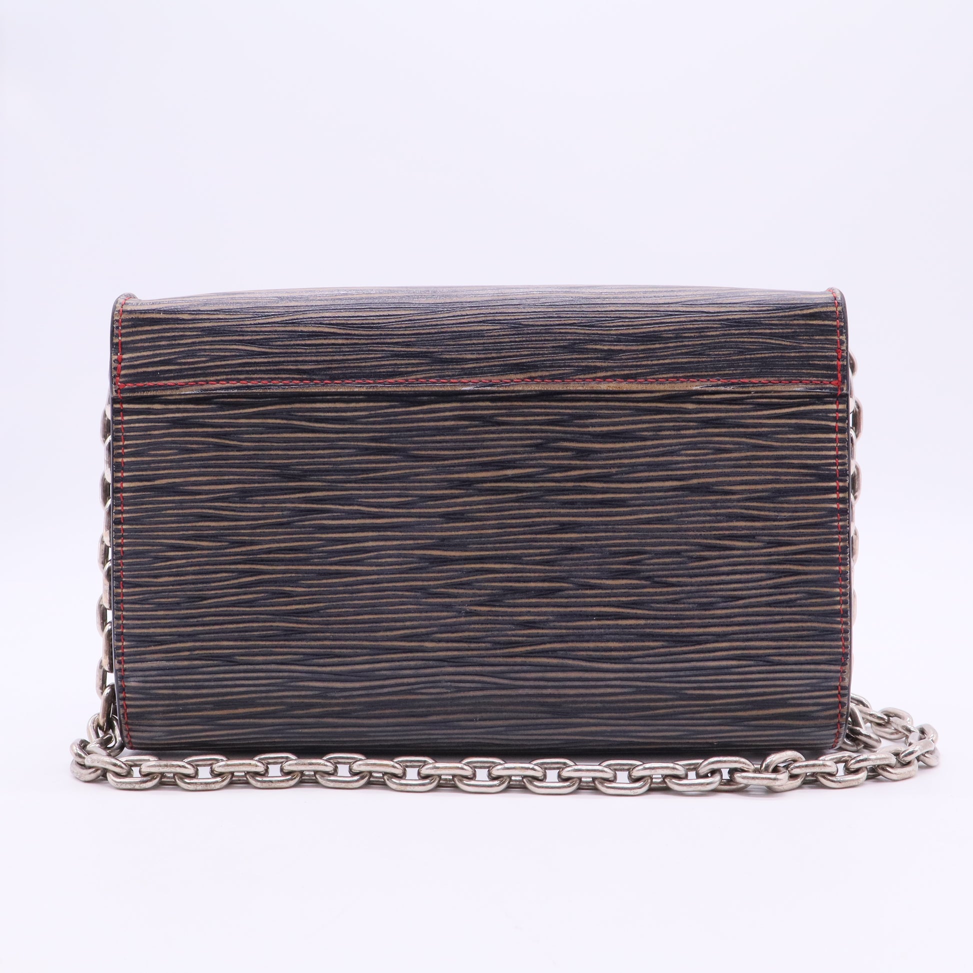 Epi Leather Twist Wallet on Chain