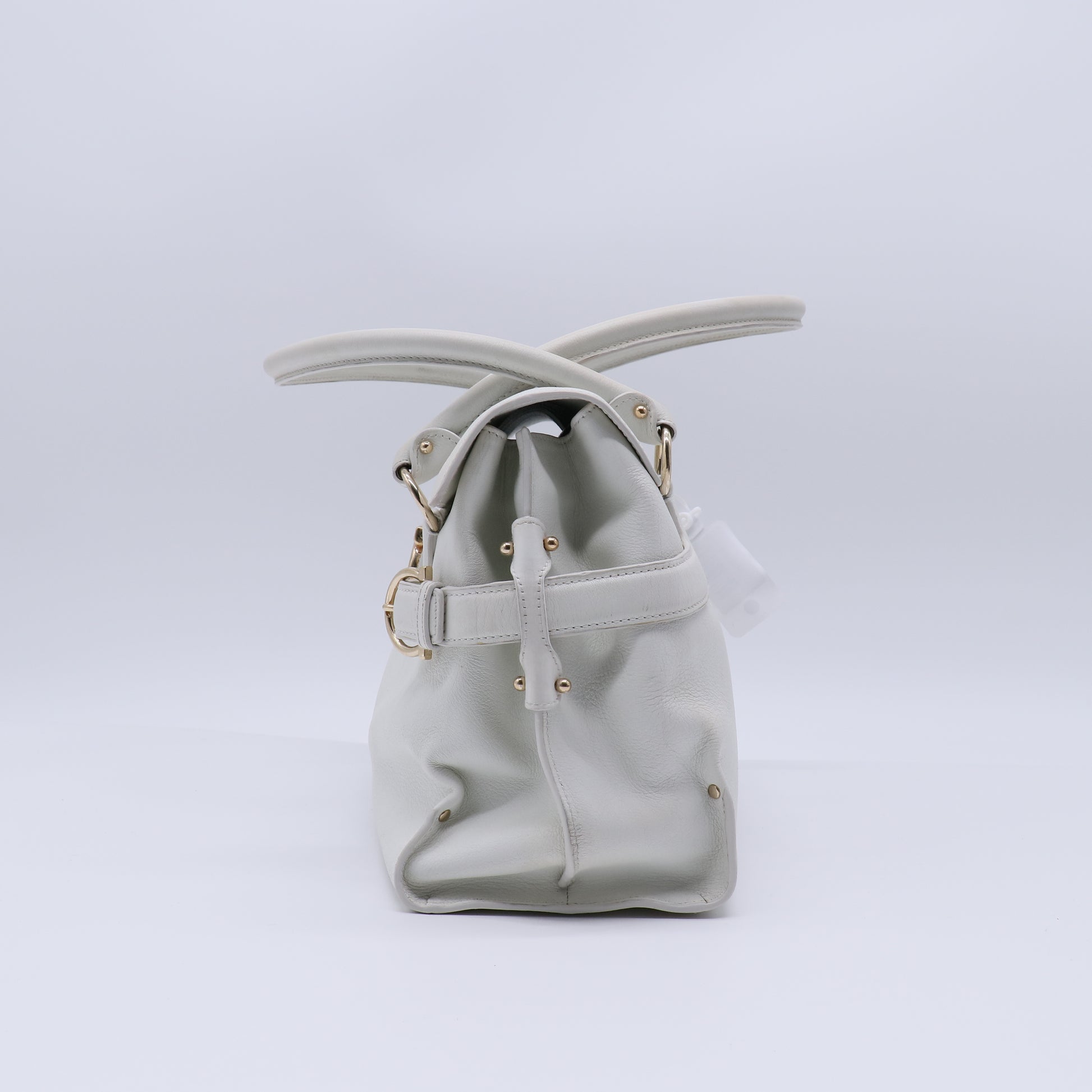 Salvatore Ferragamo Virna Gancini Satchel Bag B21606