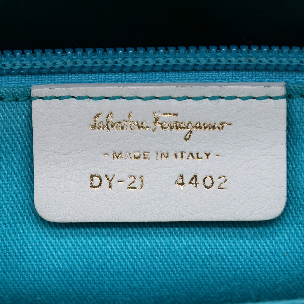 Salvatore Ferragamo Virna Gancini Satchel Bag B21606