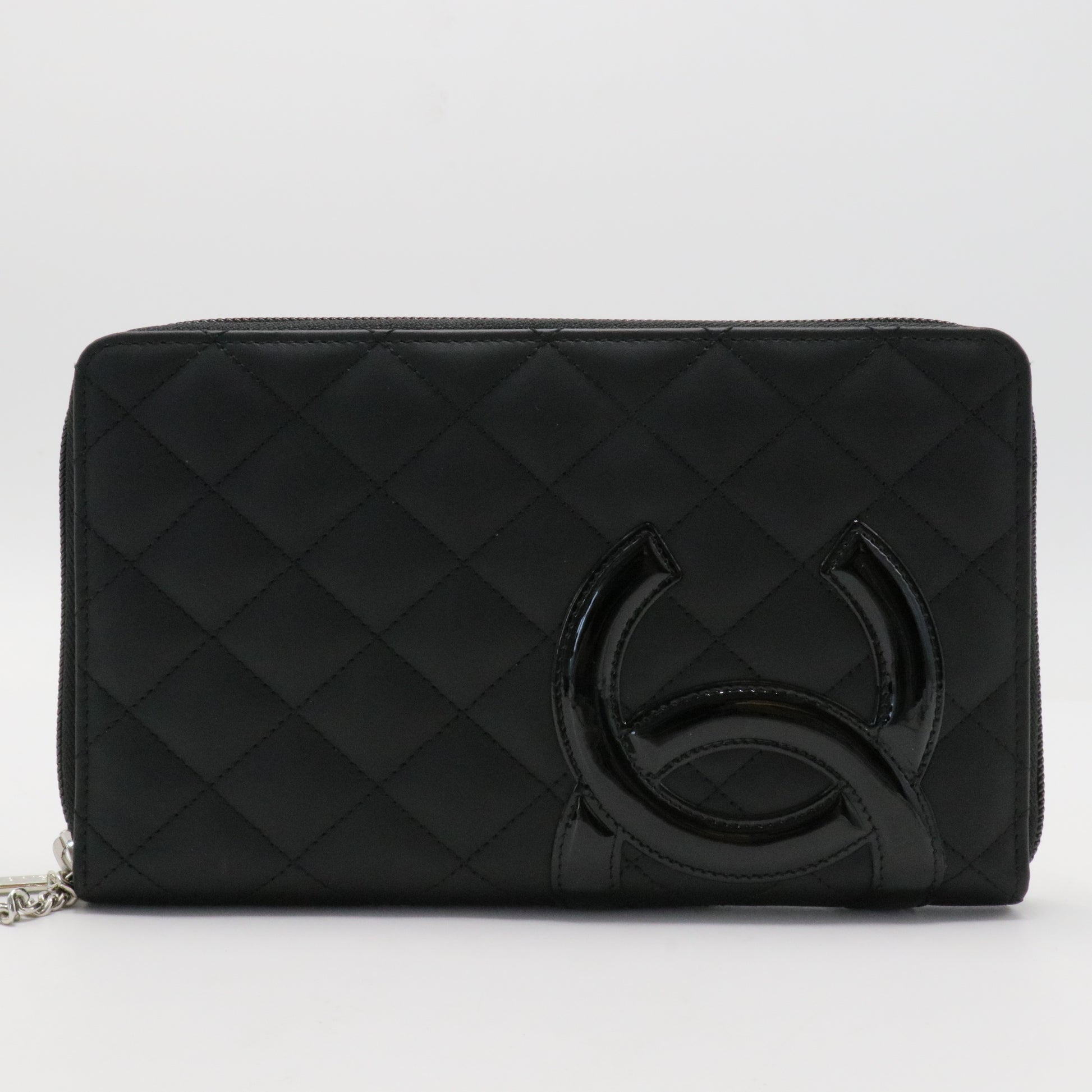 Cambon Zip Around Organizer Wallet Quilted