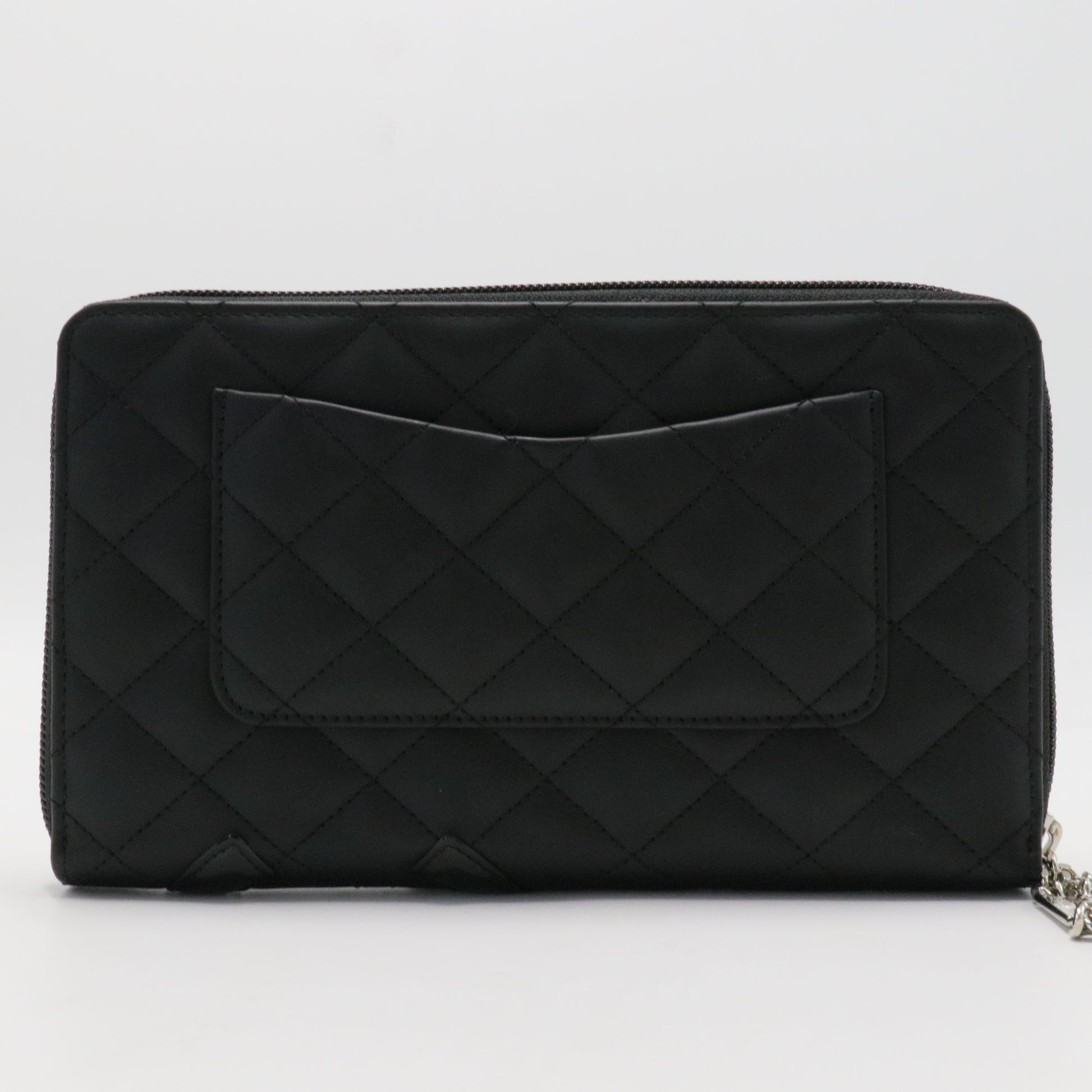 Cambon Zip Around Organizer Wallet Quilted