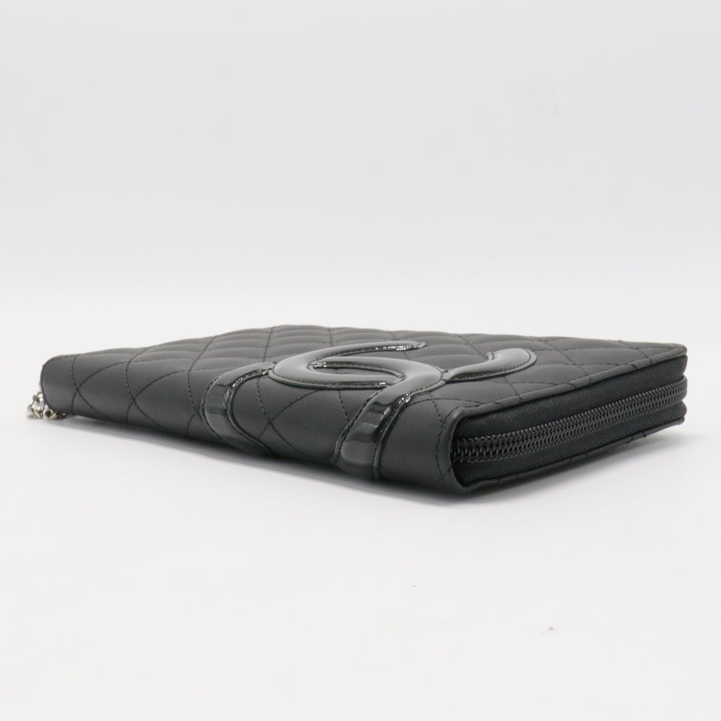 Cambon Zip Around Organizer Wallet Quilted