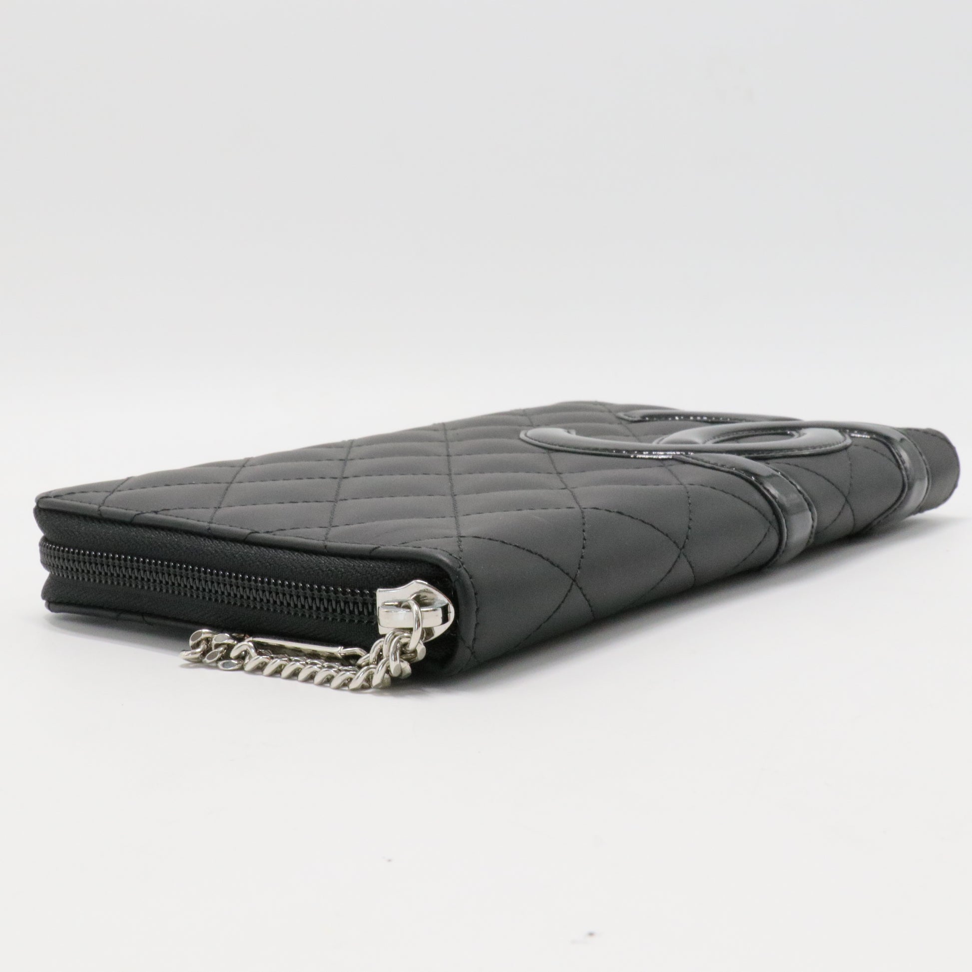 Cambon Zip Around Organizer Wallet Quilted