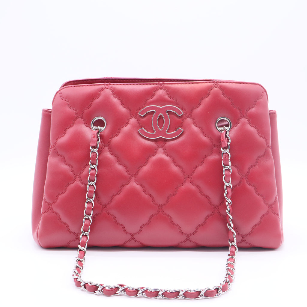 Hamptons Quilted Shopping Bag