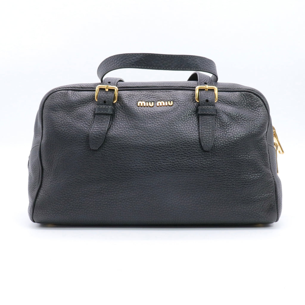 Arcadie leather handbag twins