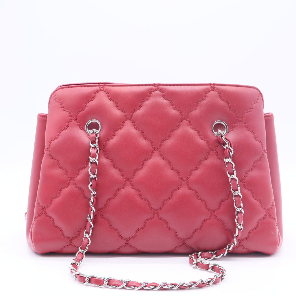 Hamptons Quilted Shopping Bag